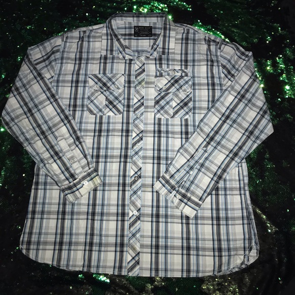 Marc Ecko 2XL Button Up Long sleeve - Picture 1 of 6